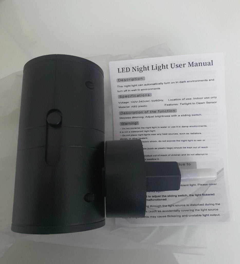 LED Nachtlampje met Sensor – Automatisch Dimbaar, Maison & Meubles, Neuf, Enlèvement ou Envoi, LED, Autres types