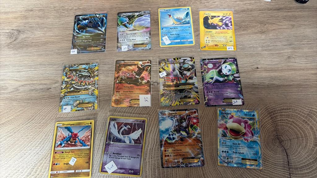 Pokemon lot 6 losse kaarten, Ophalen of Verzenden, Gebruikt