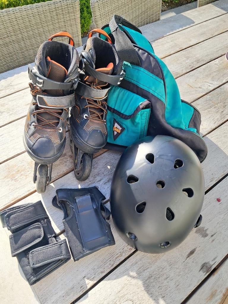 Patins à roulettes 35-38, Enlèvement, Réglable, Utilisé, Enfants
