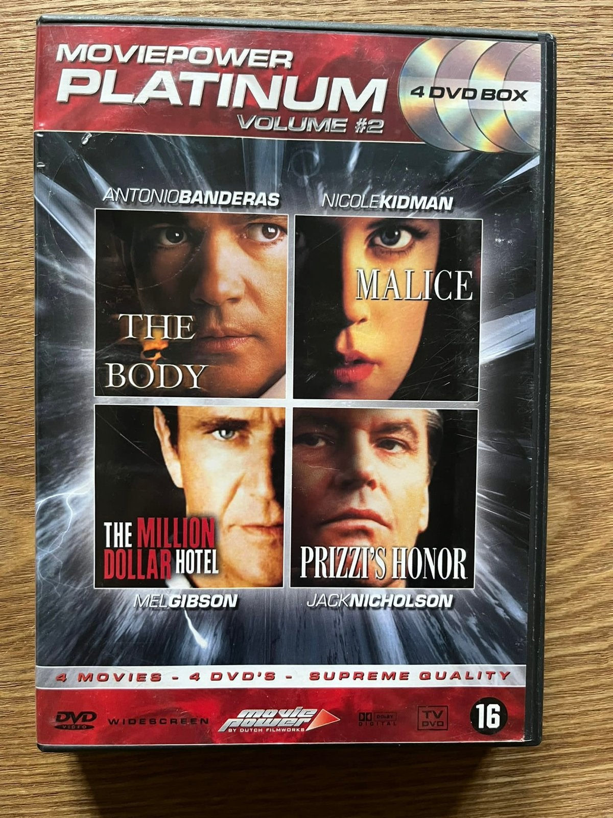 DVD 4 thrillers (4disc), Enlèvement ou Envoi, Anglais, Thriller d'action, À partir de 16 ans