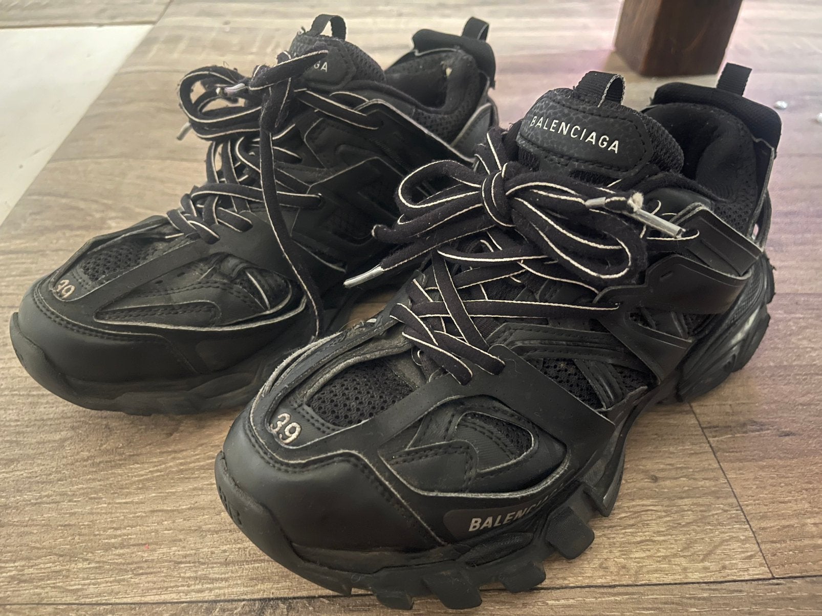 Espadrilles Balenciaga Track originales, taille 39, noires, Vêtements | Hommes, Chaussures, Enlèvement ou Envoi, Comme neuf, Noir