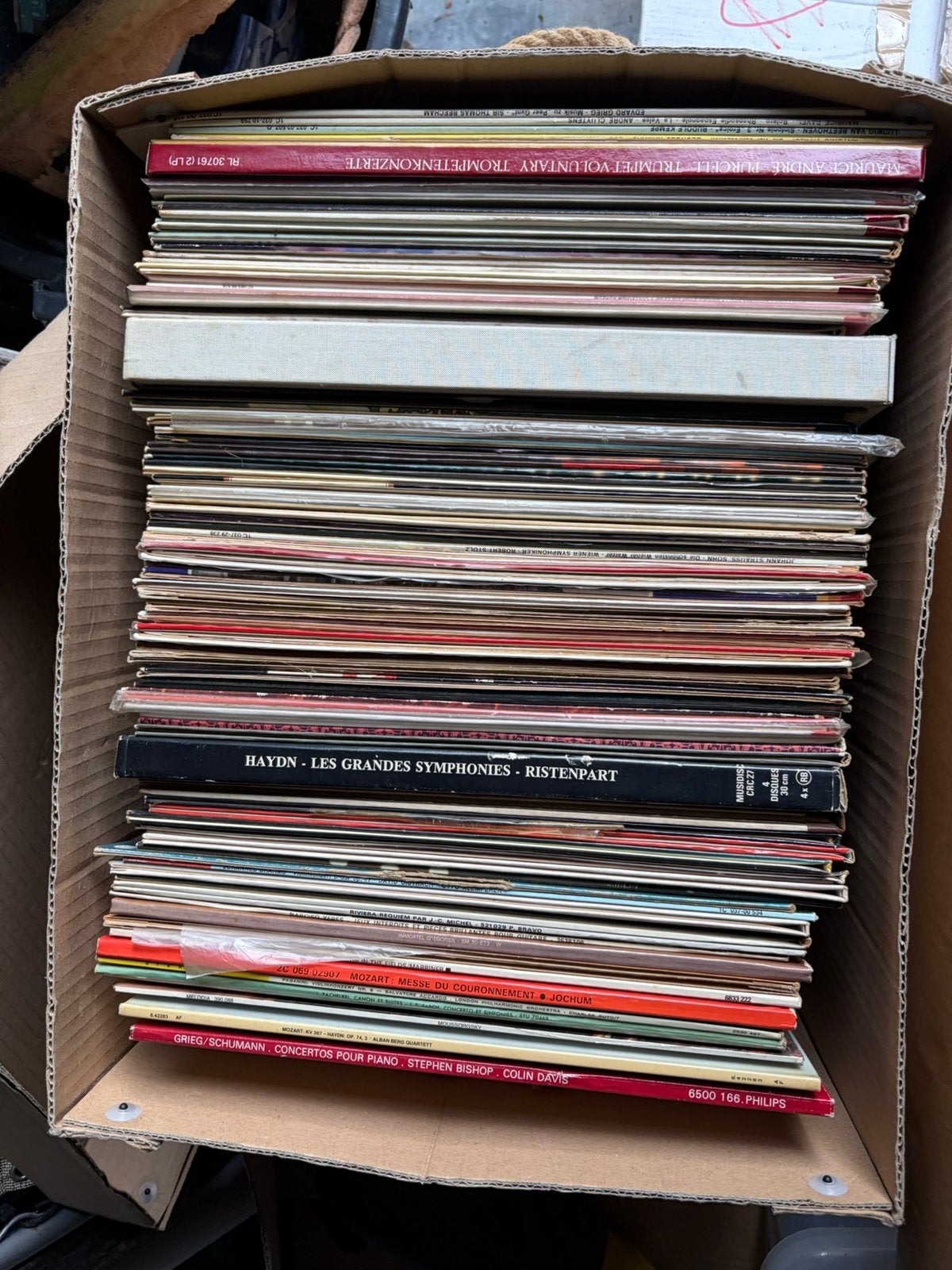 Disques vinyles à donner - GRATUIT, Ophalen, Gebruikt, Klassiek