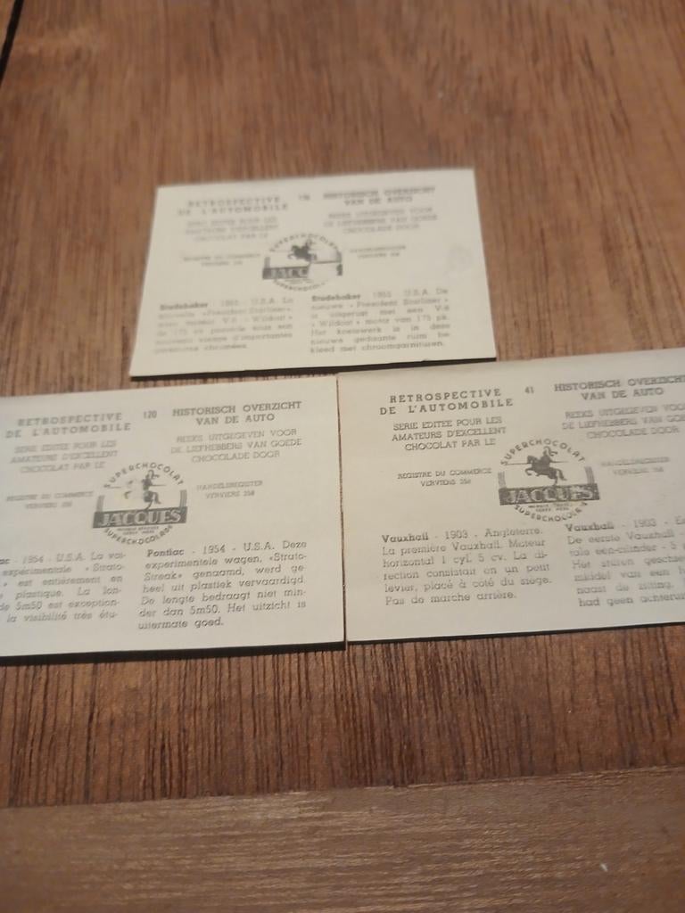 Chocolat Jacques, Collections