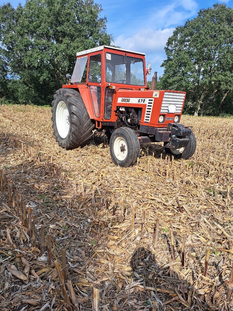 Tractor Fiat 670, Zakelijke goederen, Ophalen, Gebruikt, Meer dan 10000, Tot 80 Pk
