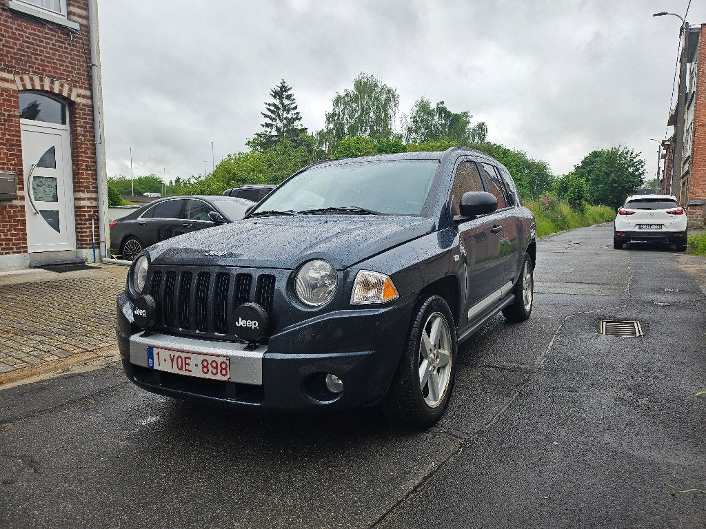 Jeep compass Limited 4x4 2009 essence 2.4 LPG AUTOMATIC, Autos, Cuir, Argent ou Gris, Achat, 2400 cm³