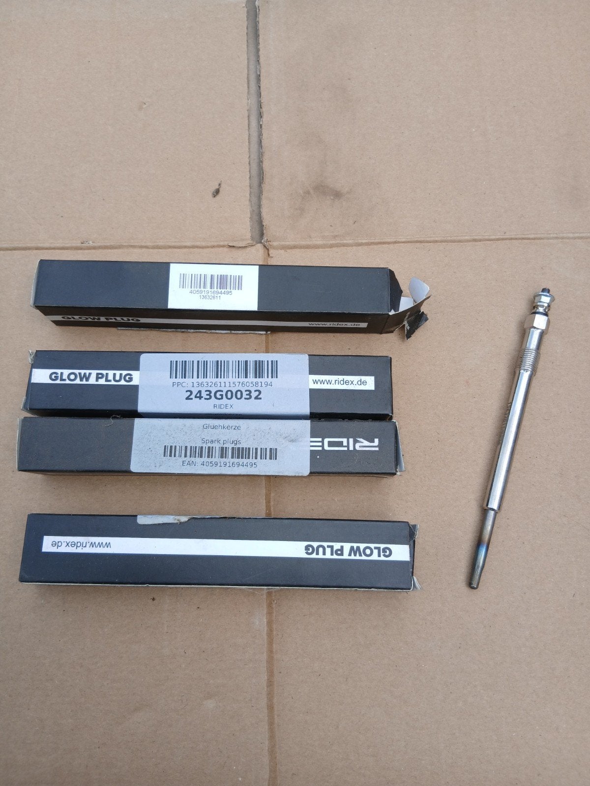 BMW e46 Gloeibougies / Gloeikaarsen RIDEX NIEUW 4 stuks, Ophalen of Verzenden, BMW