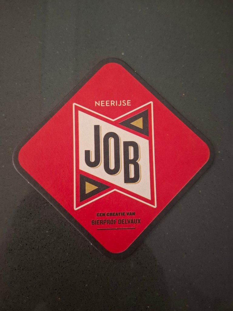 Bierviltje Job, Verzamelen, Biermerken, Ophalen of Verzenden, Nieuw, Viltje(s), Overige merken
