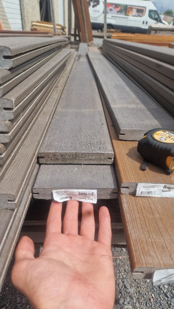 Fiberon Horizon Graphite - Composiet Terrasplanken (3 stuks), Tuin en Terras, Palen, Balken en Planken, Nieuw, Planken, 250 cm of meer