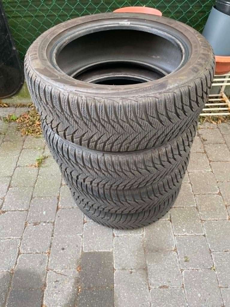 Winterbanden Ultragrip 8 195/55 R16 87H  - 8 mm resterend, Ophalen, Gebruikt, 16 inch, Winterbanden