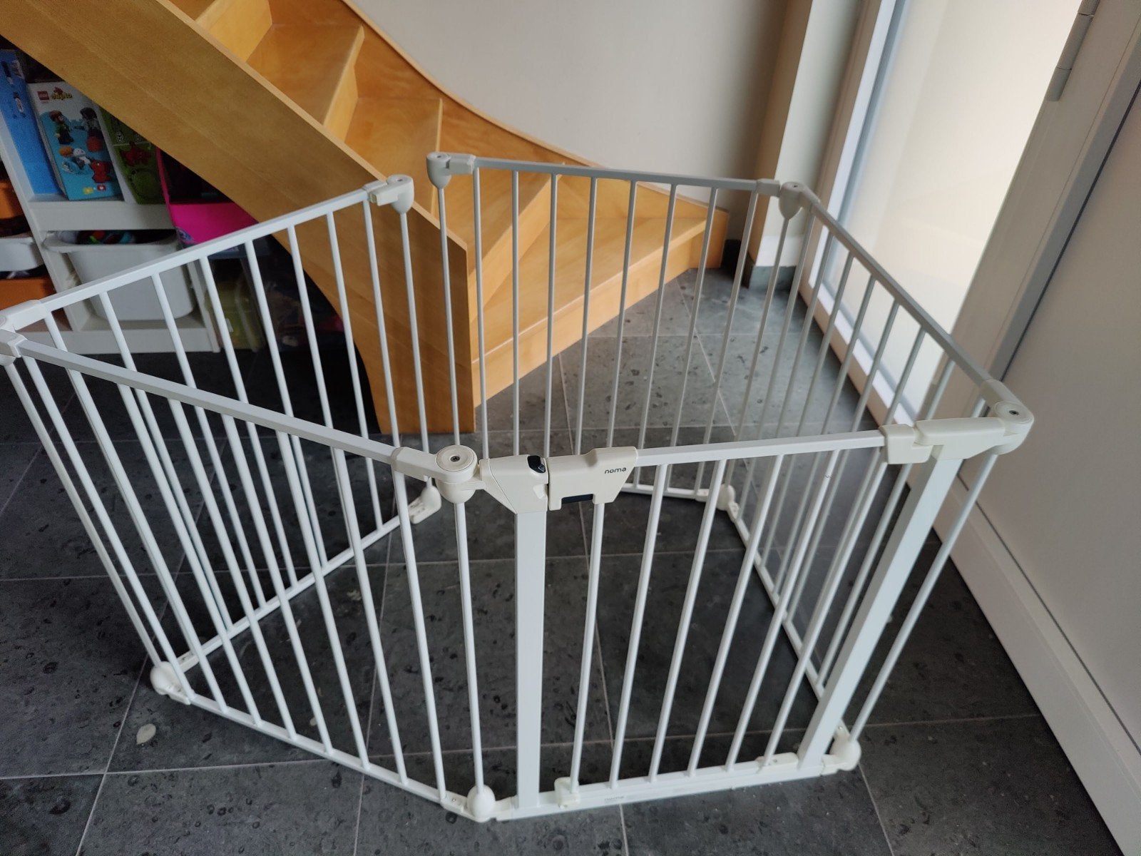 Veiligheidshek Noma (kachelhek of hek voor open haard), Kinderen en Baby's, Ophalen, Zo goed als nieuw, Metaal of IJzer, Overige typen