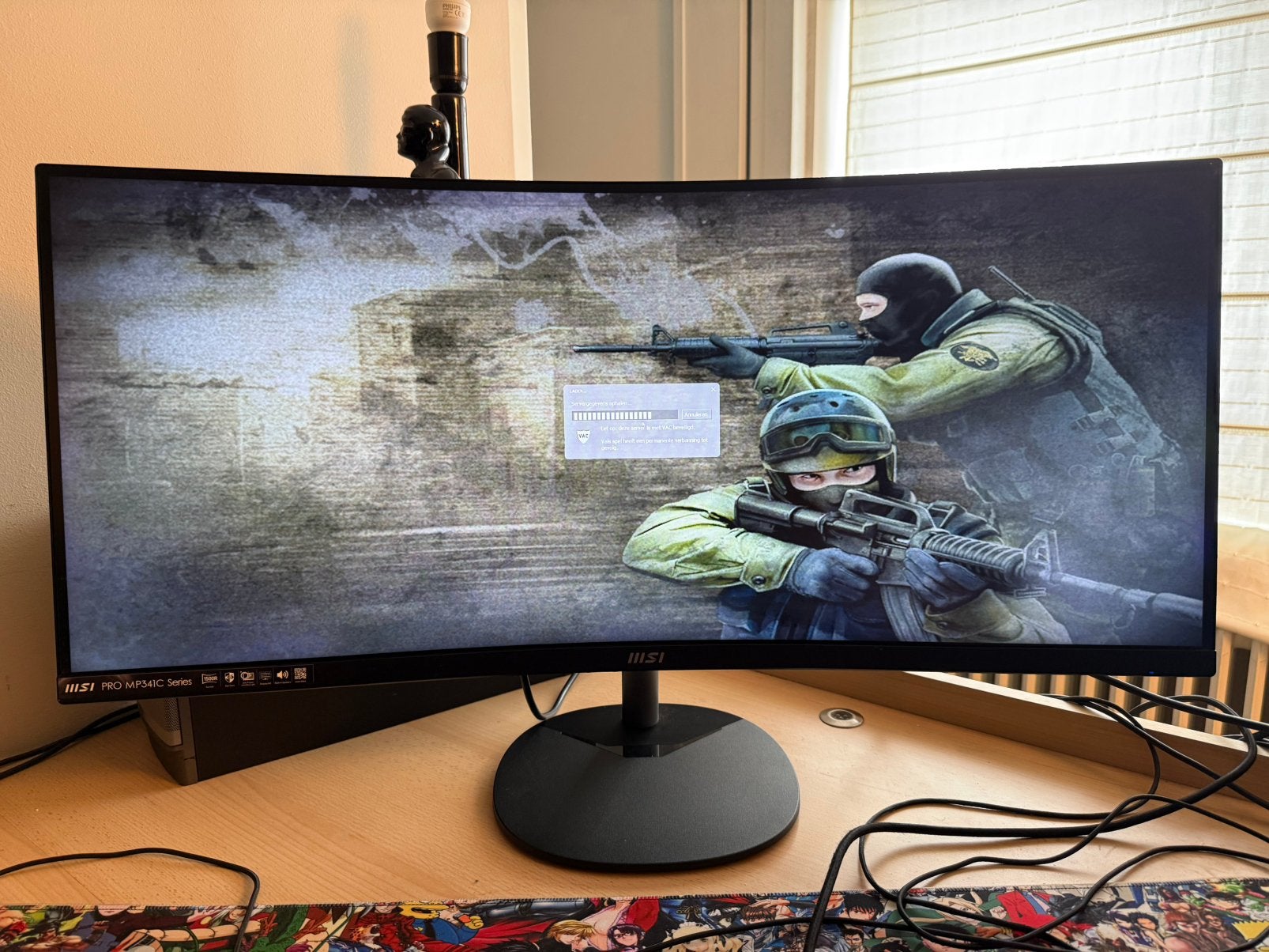 Msi 34 inch game monitor 3440x1440@100hz, Computers en Software, Ophalen, Zo goed als nieuw