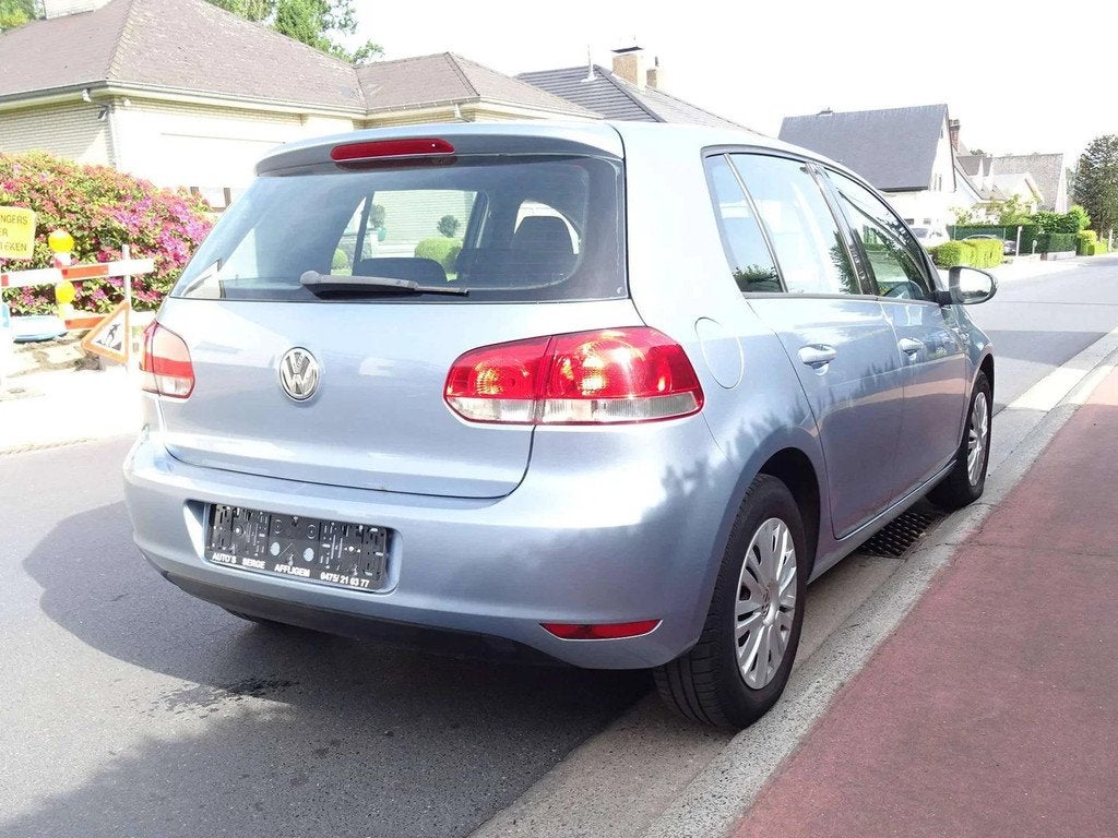 Volkswagen Golf Golf 1.4i Trendline (bj 2009), Auto's, Euro 5, Stof, Gebruikt, Zwart