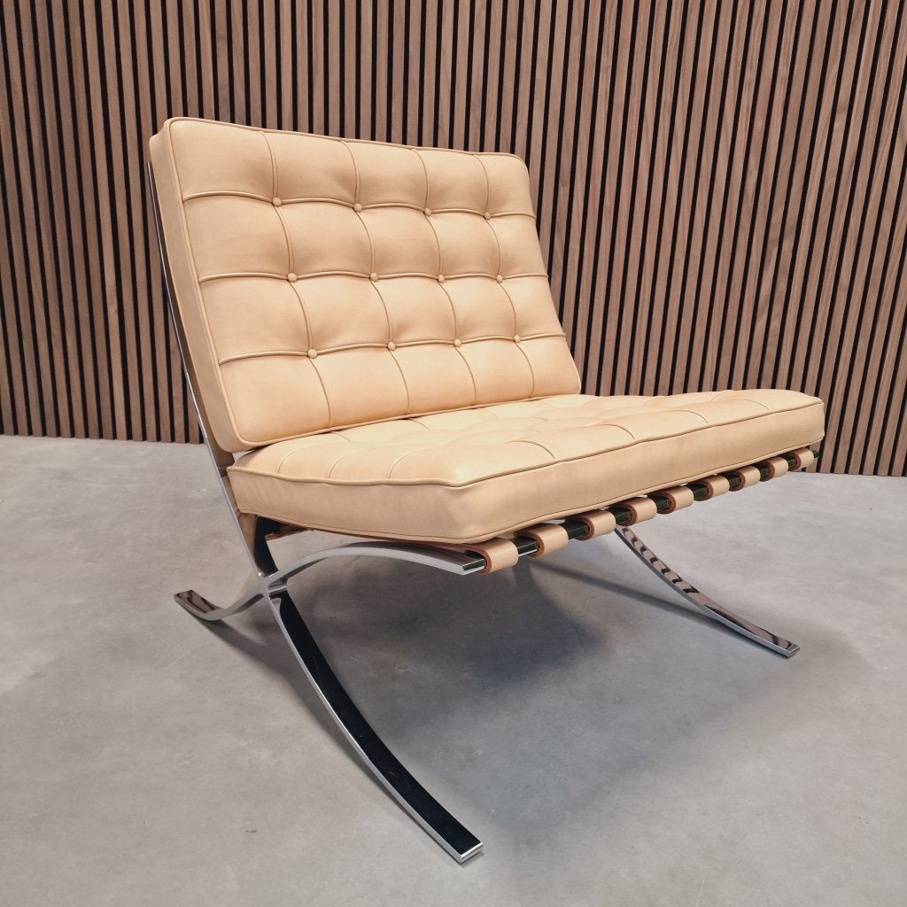 Knoll Barcelona chair - Relax Venezia Naturel, Enlèvement ou Envoi