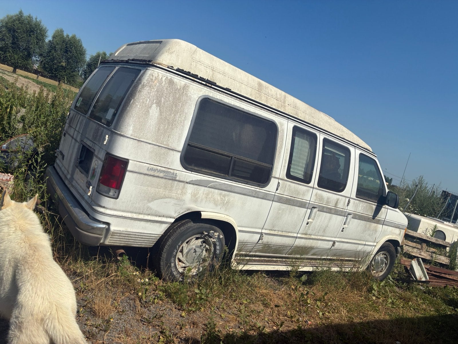 Ford econoline campervan, Ophalen, Voor, Ford