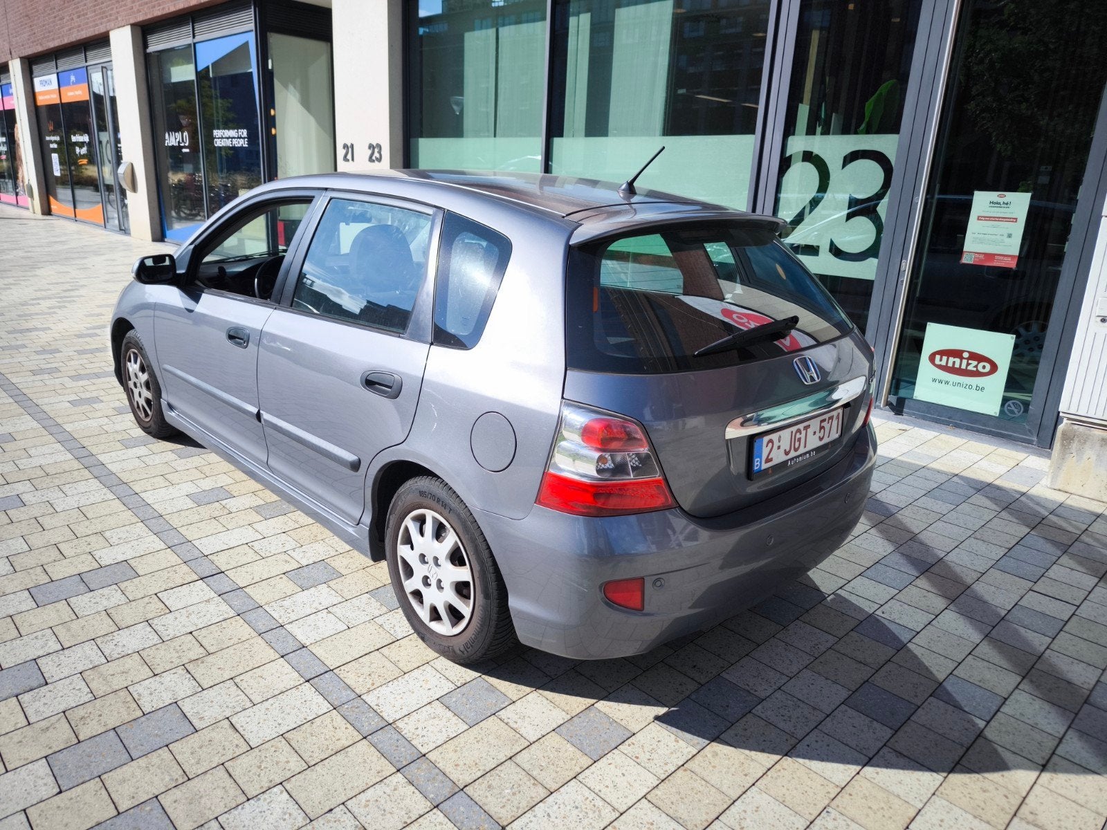 Honda Civic VII automat., Auto's, Zwart, 4 cilinders, Particulier, Euro 4