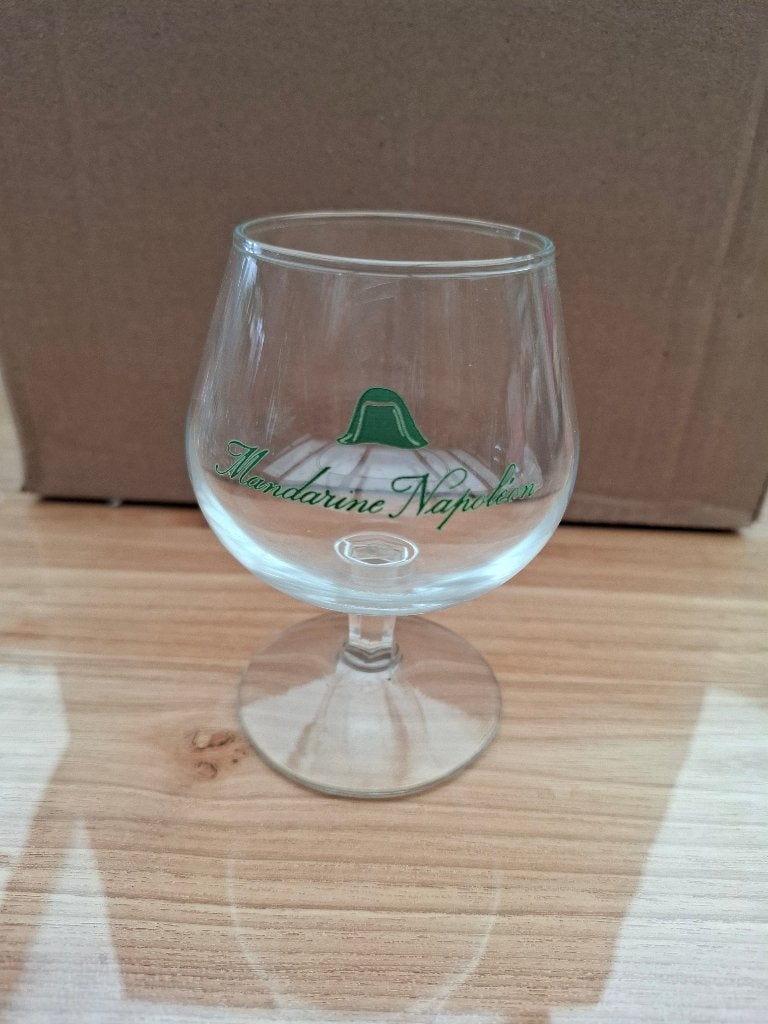 Verre à liqueur Mandarine Napoleon en verre à cognac, Collections, Enlèvement, Utilisé