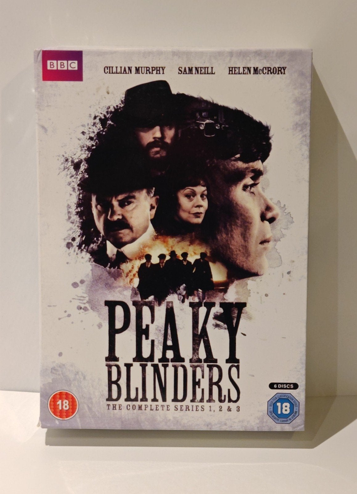 Peaky Blinders Serie seizoen 1, 2 & 3 BBC 6-DVD Box Cillian, Cd's en Dvd's, Dvd's | Tv en Series, Drama, Seizoen 1, Engels, Engels
