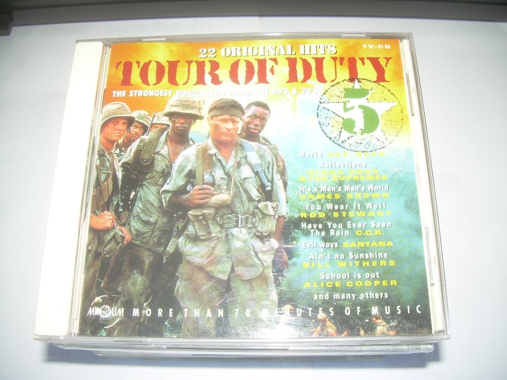 CD - TOUR OF DUTY VOL 5, Cd's en Dvd's, Ophalen of Verzenden, Zo goed als nieuw, Eerste persing, Verzamelalbum