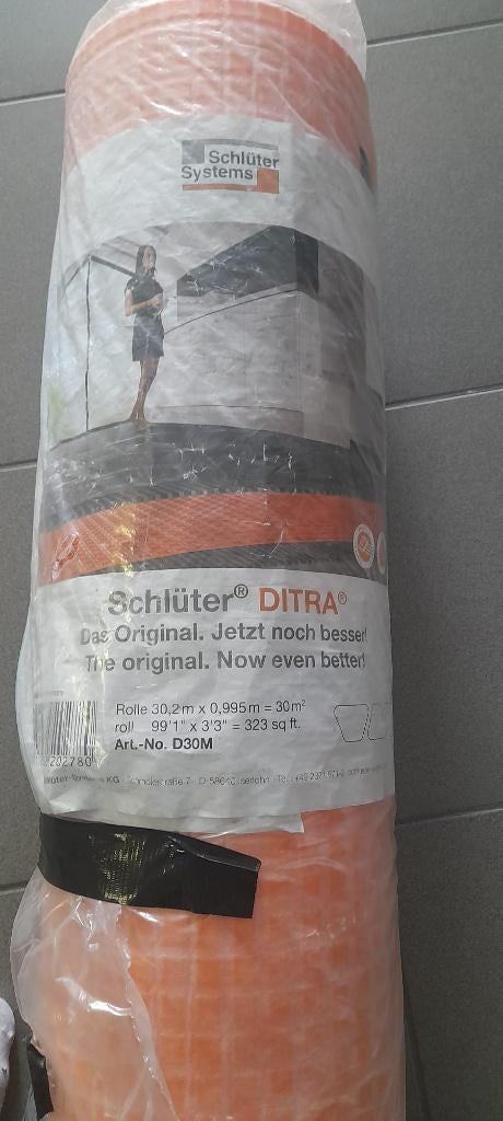 Schlüter ditra  ontkoppelingsmat, Enlèvement, Neuf