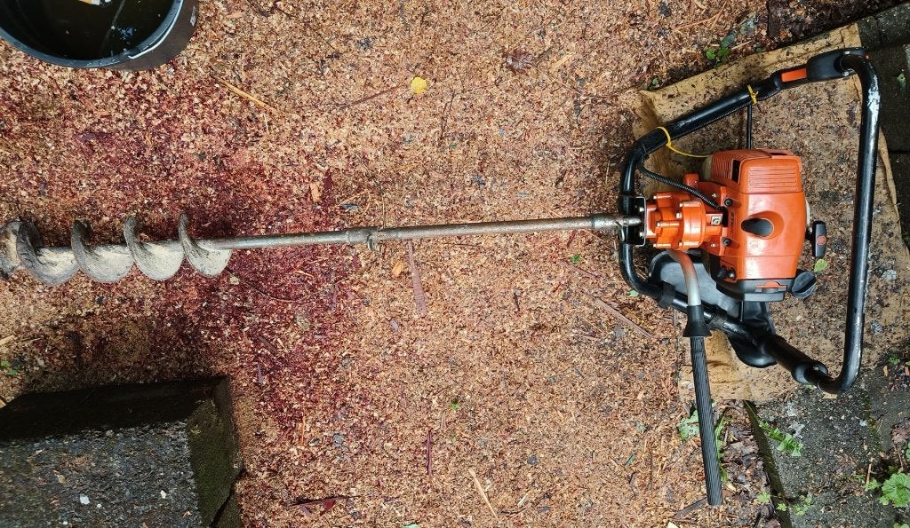 Grondboor, Doe-het-zelf en Bouw, Gereedschap | Boormachines, Ophalen, Gebruikt