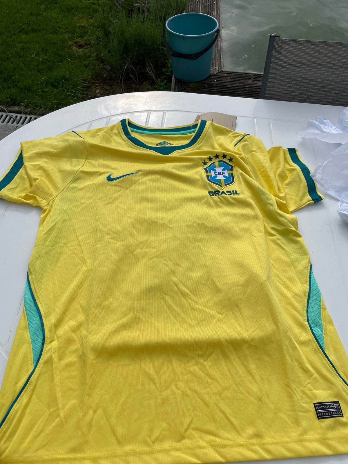 FIFA World Cup Brazil Jersey, Sport en Fitness, Voetbal, Maat M, Ophalen, Nieuw, Shirt
