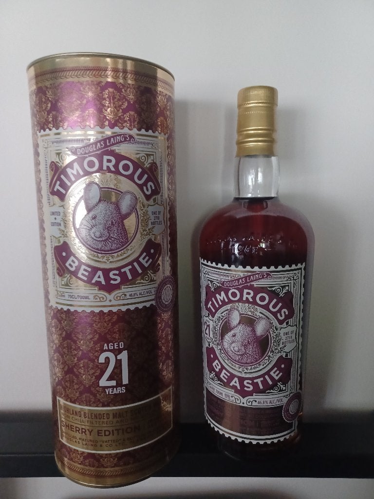 Whisky: Timorous Beastie 21y DL Sherry Edition, Enlèvement ou Envoi