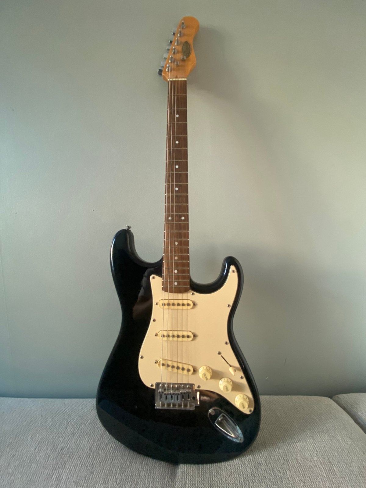Stagg SES-30, Muziek en Instrumenten, Snaarinstrumenten | Gitaren | Elektrisch, Ophalen, Gebruikt, Solid body, Overige merken