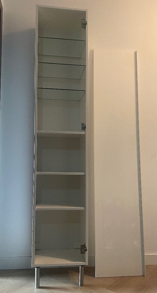 IKEA GODMORGON kolomkast, Ophalen, (Half)hoge kast, Minder dan 50 cm, 200 cm of meer