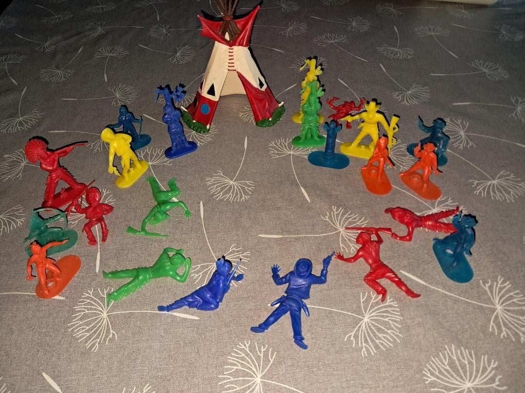 Cowboy en indianen, Ophalen of Verzenden