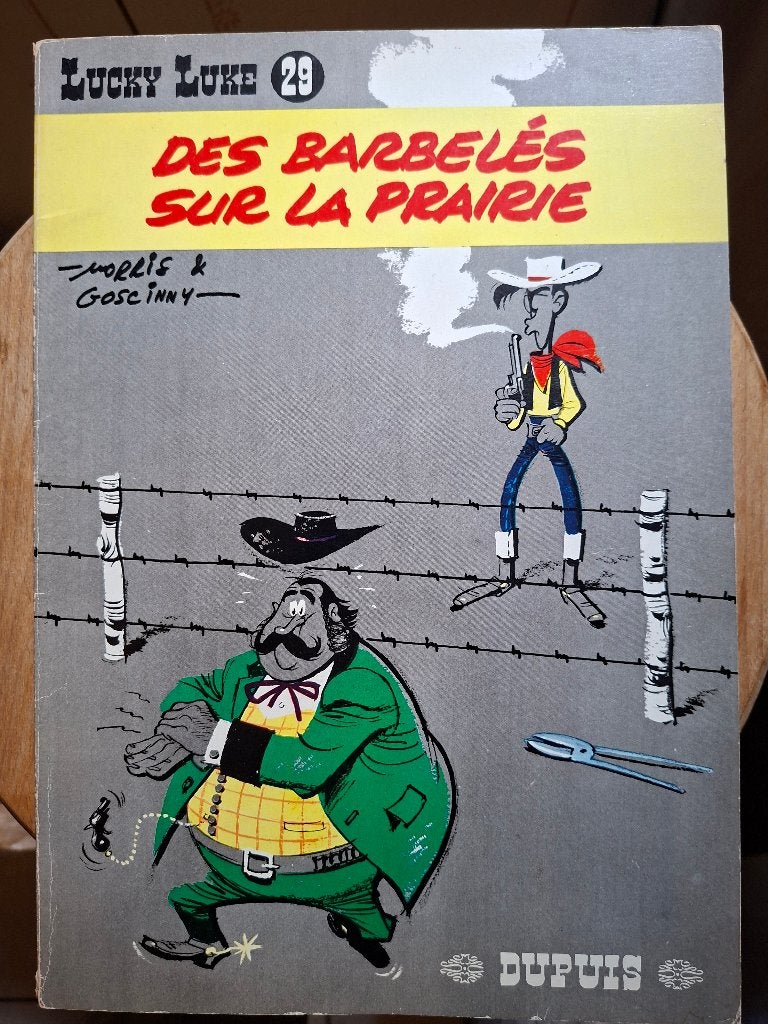 Lucky Luke 29. Des barbelès sur la prairie.  Eo, Enlèvement ou Envoi, Une BD, Utilisé, MORRIS / GOSCINNY