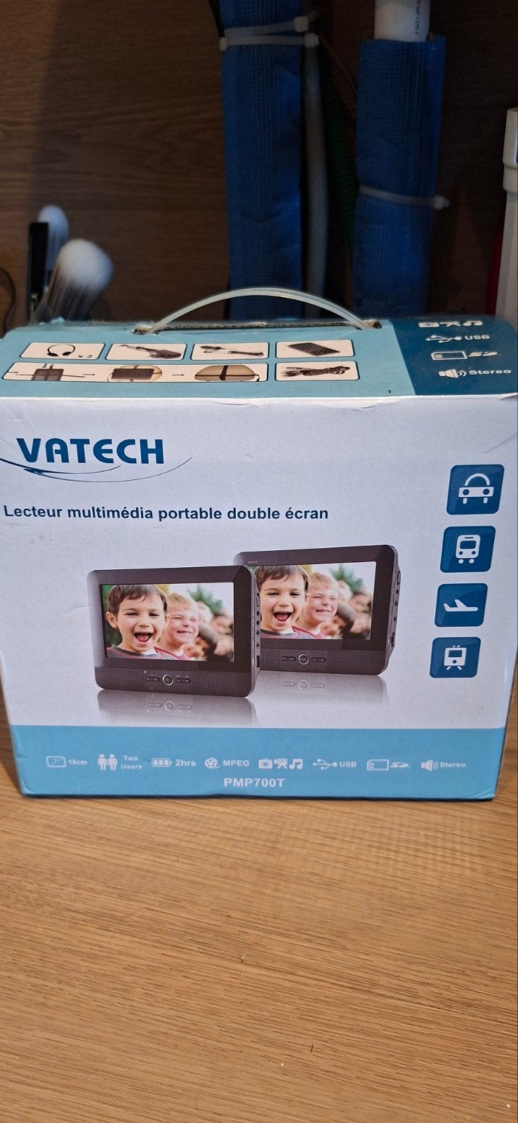Nieuwe tvschermen auto, vliegtuig..., Ophalen