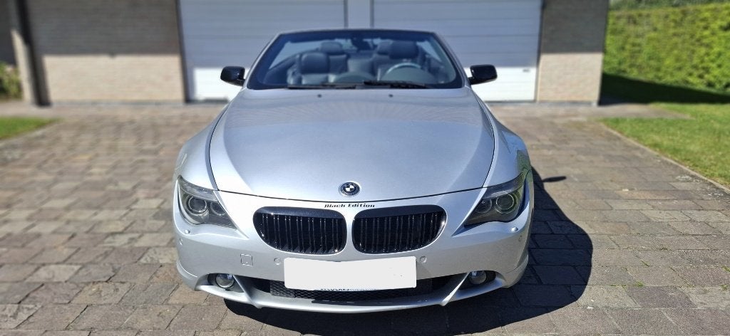 Bmw Cabriolet 630, Autos, Cuir, Argent ou Gris, Achat, Série 6