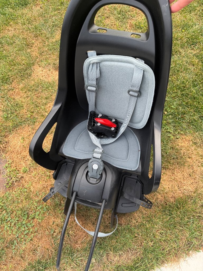 Kinderzitje Polisport move, Fietsen en Brommers, Fietsaccessoires | Fietsstoeltjes, Ophalen, Achterzitje, 9 t/m 36 kg, Polisport