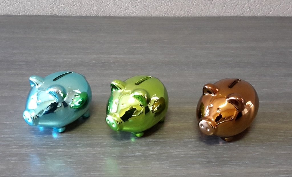 Lot / partij spaarvarkentjes COLORS ( NIEUW ), Ophalen of Verzenden, Nieuw