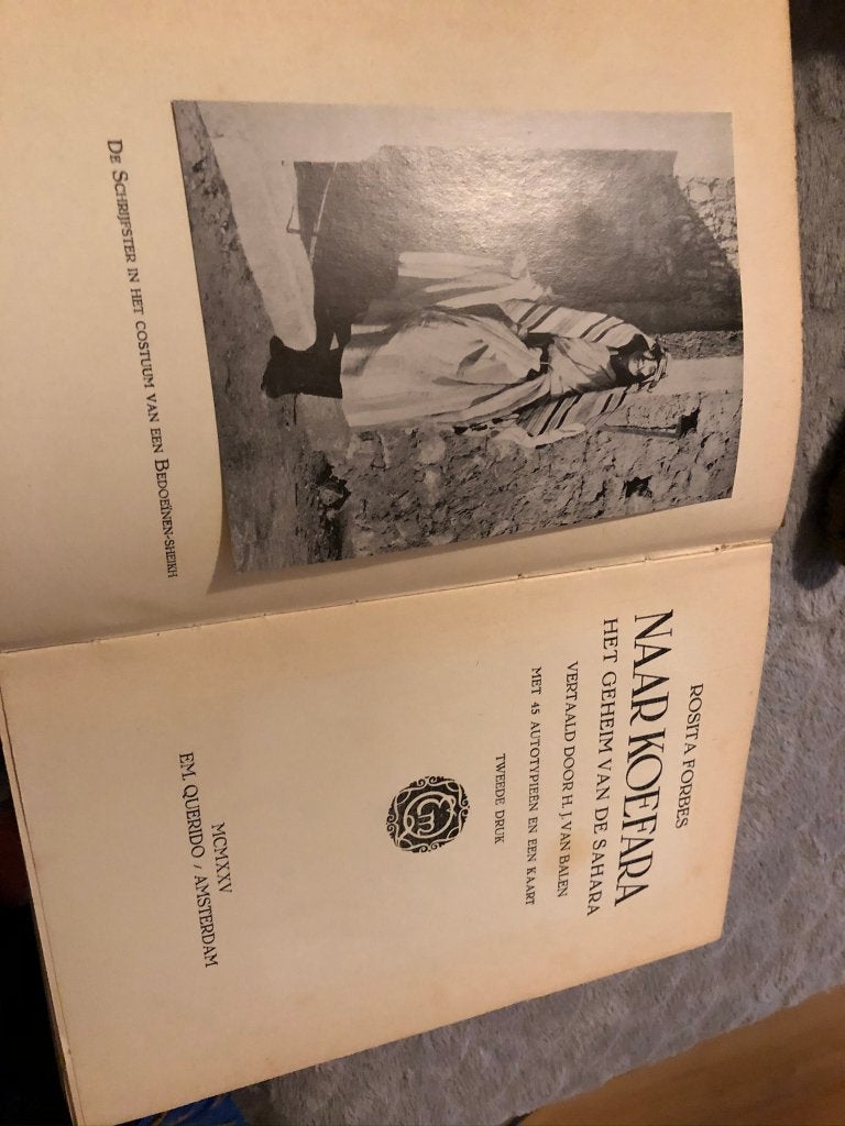 Naar Koefara, het geheim van de Sahara - Rosita Forbes, Ophalen of Verzenden, Gelezen, Rosita Forbes, Afrika