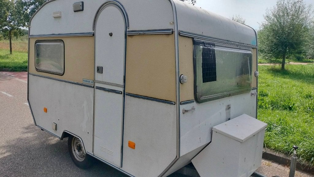 Roller Raphael 201 en bon état, Caravanes & Camping, Autres marques, Auvent, Jusqu'à 4 m, Particulier
