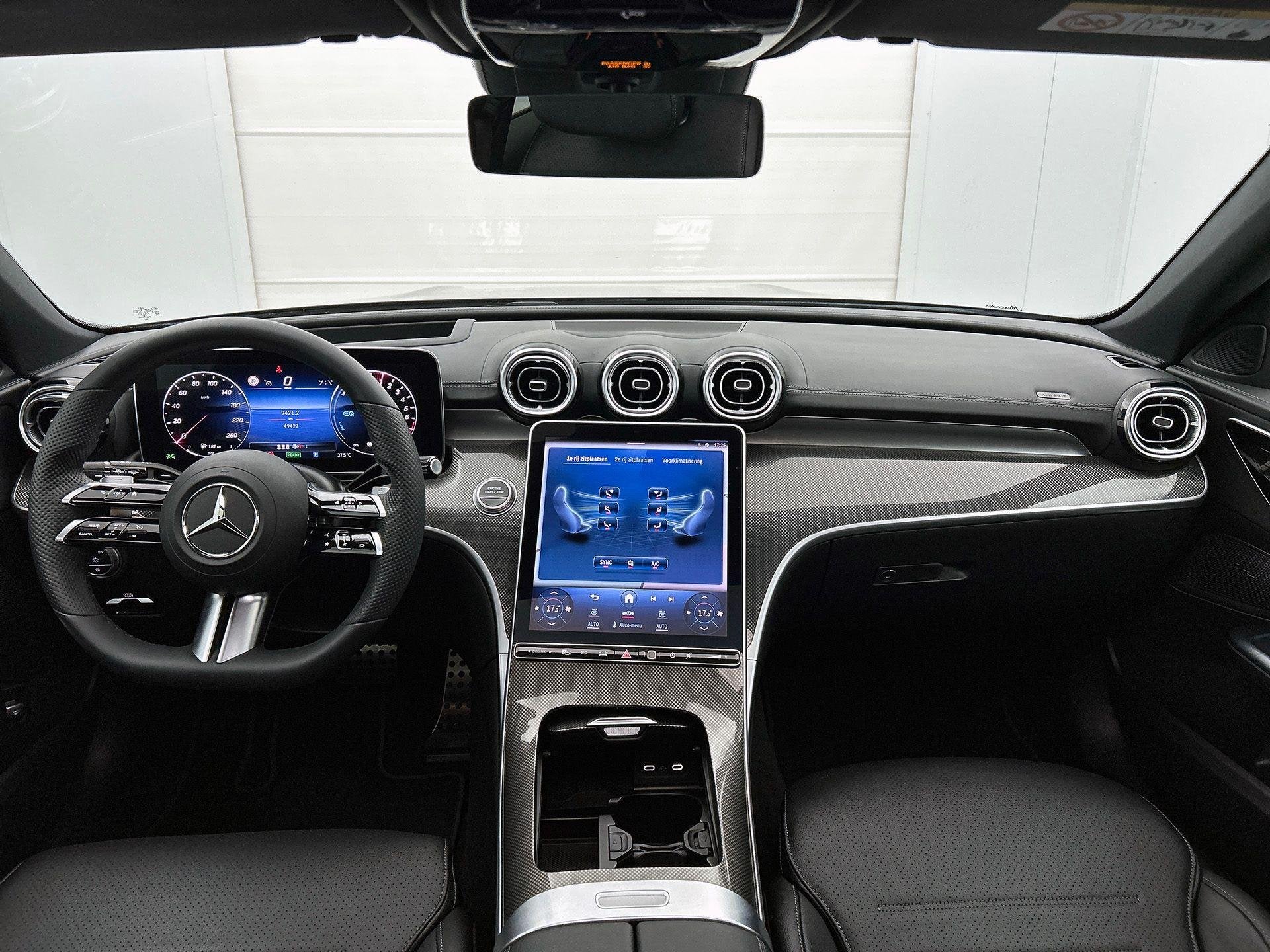 Mercedes-Benz C-Klasse 300 e Break AMG Line | Panoramisch Da, Autos, Electronic Stability Program (ESP), Entreprise, Noir, Automatique
