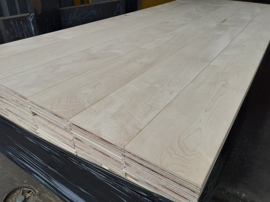 Unieke partij Hard Maple - Esdoorn vloerdelen 16x160mm, Doe-het-zelf en Bouw, Nieuw, 10 m² of meer, 10 tot 30 cm, Hout