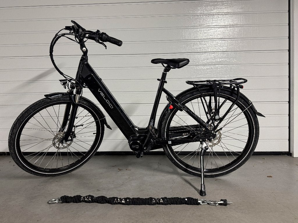 VELOCI FIETS - 2 JAAR OUD - TOP OCCASIE, Fietsen en Brommers, Fietsen | Dames | Damesfietsen, (Extra) lage instap, Zo goed als nieuw