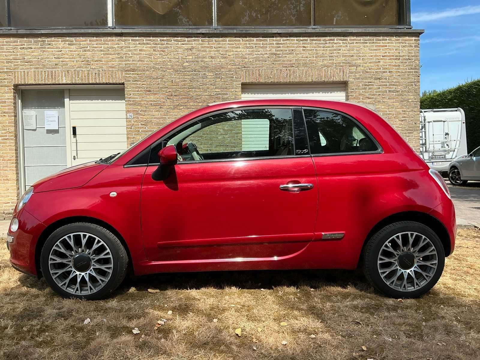 Voiture voyageurs Fiat 500 2010, Autos, Achat, Entreprise, Cabriolet, Toit ouvrant