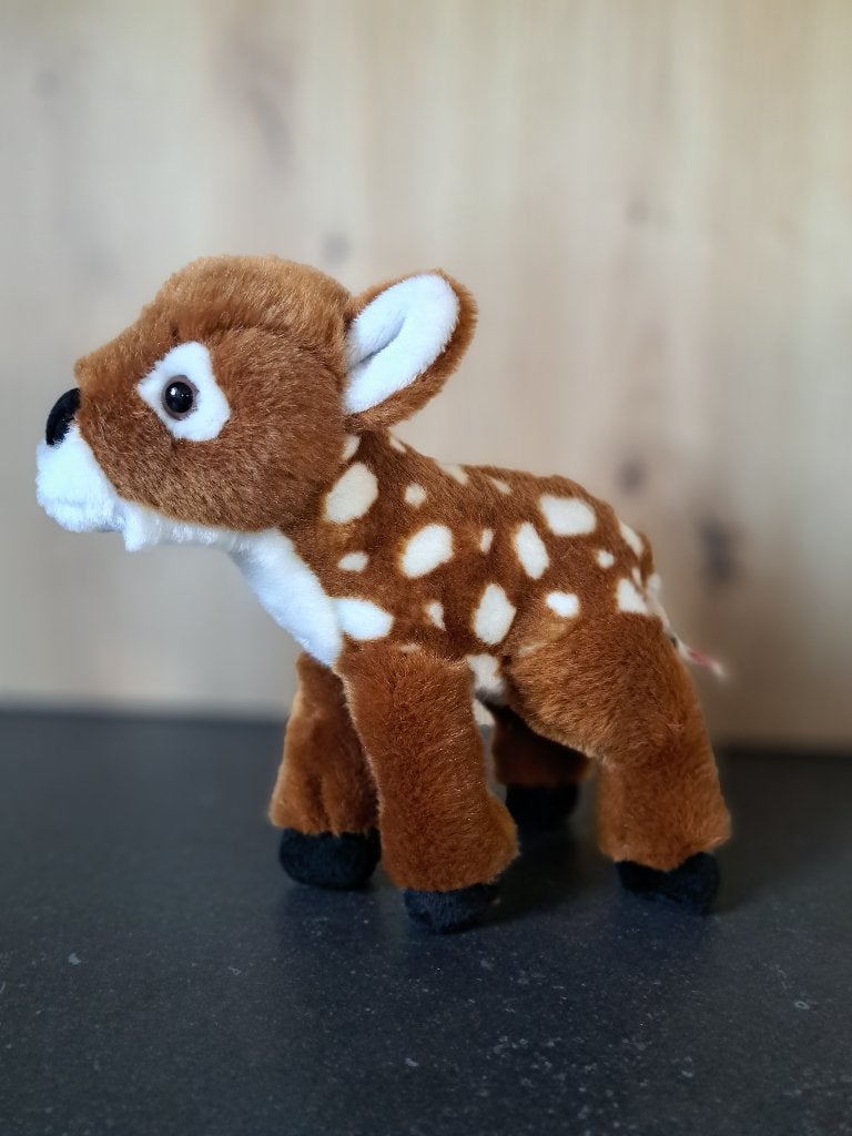 Pluchen knuffel - hertje - Keel Toys - Soft Collection, Gebruikt, Overige merken, Overige karakters, Overige typen
