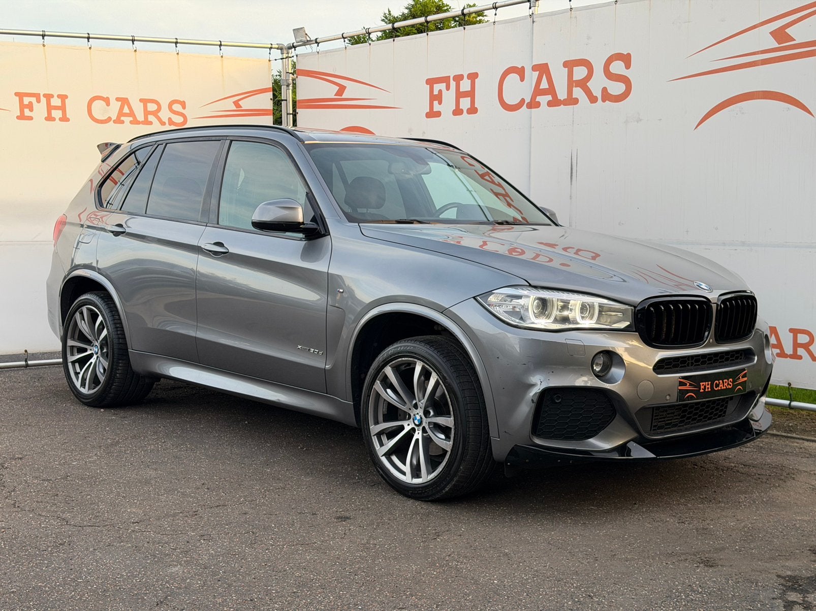 BMW X5 xDrive30d *M PACKET*M SPORT AUTOMAAT*PANO*HUD*EURO6b*, Cuir, Argent ou Gris, Achat, Entreprise