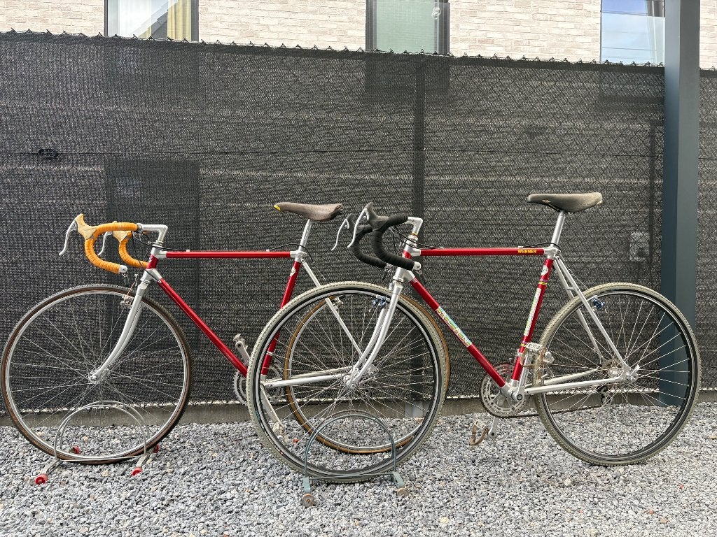 2 prachtige retro alan cyclocross fietsen, Fietsen en Brommers, Ophalen, 28 inch, Gebruikt, Staal