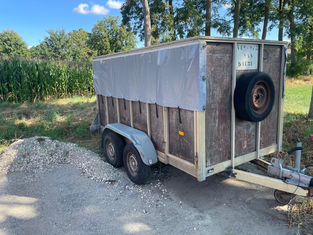 Veetrailer, Ophalen, Gebruikt