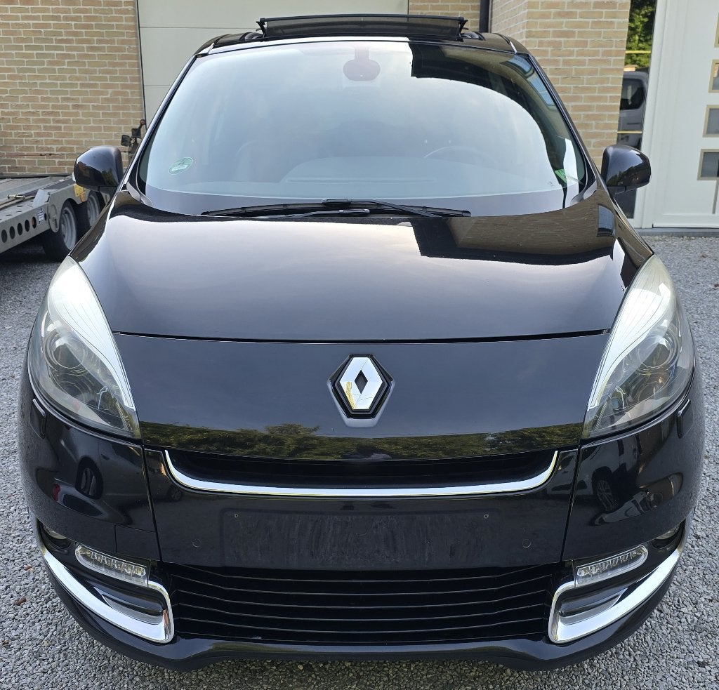 RENAULT SCENIC BOSE 1.6 DCI 2012 LEER/AIRCO/GPS/XÉNON/CAMERA, Auto's, Euro 5, Monovolume, 1600 cc, Leder