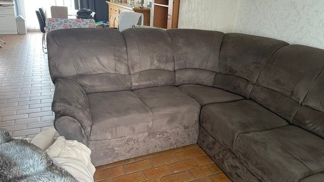 hoek salon, Ophalen, Zo goed als nieuw, Stof