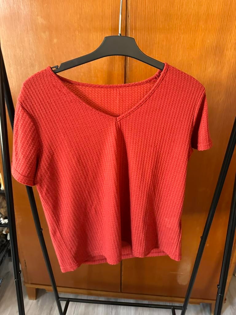T-shirt Shein, Kleding | Dames, Ophalen, Maat 42/44 (L), Zo goed als nieuw, Korte mouw