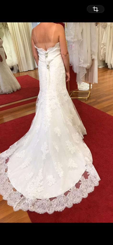 Trouwjurk Pronovias maat 36, Kleding | Dames, Ophalen, Zo goed als nieuw, Wit, Trouwjurk