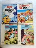 Asterix de Galiër - 4 stuks - sc - 1967/1997, Gelezen, Ophalen of Verzenden, Goscinny - Uderzo, Meerdere stripboeken