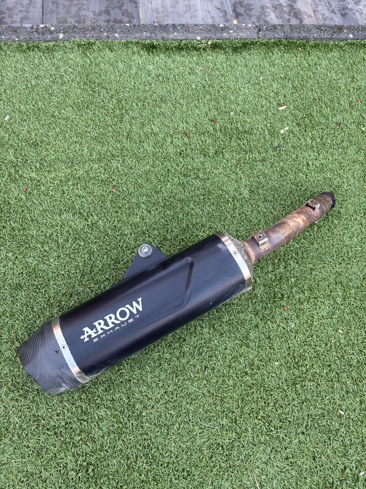 Tenere 700 arrow uitlaat, Ophalen